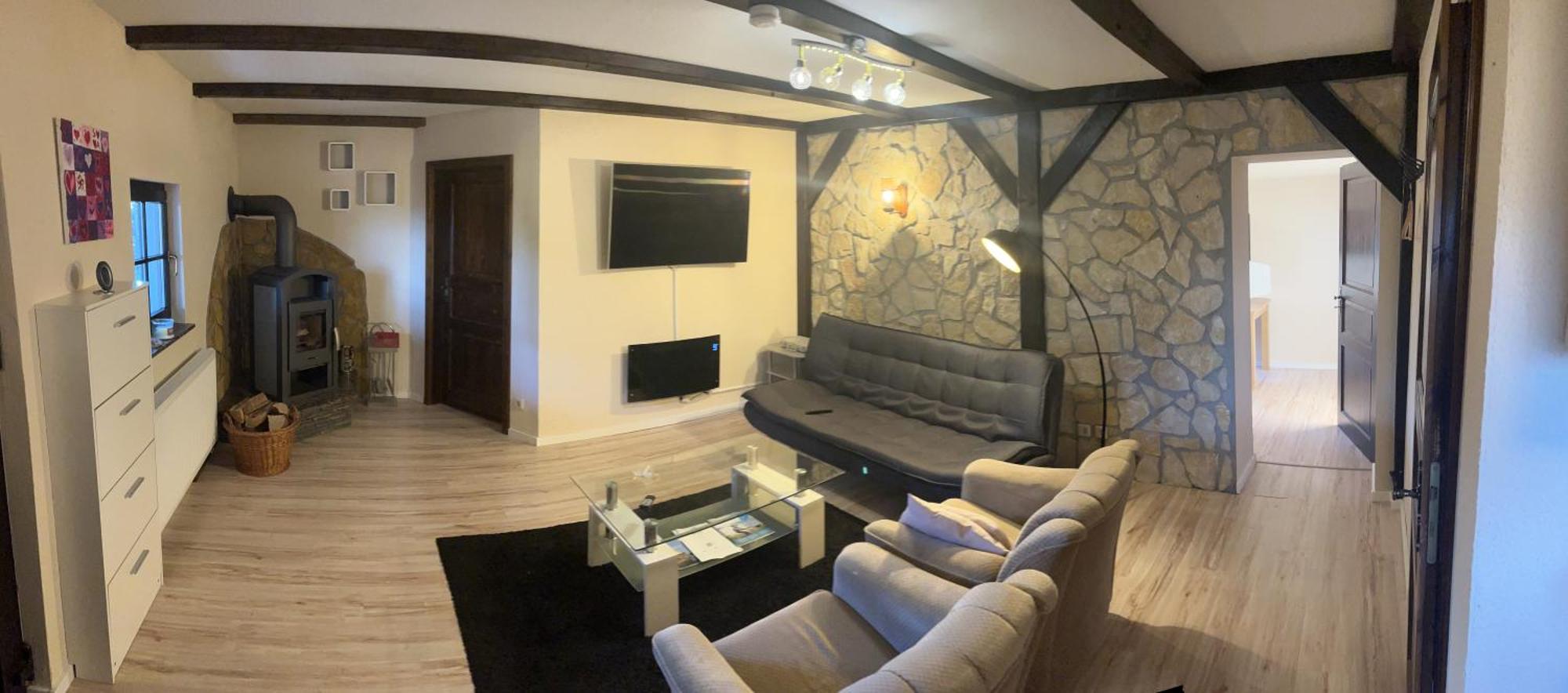 Schicke Wohnung Im Grunen Dreiheide Luaran gambar