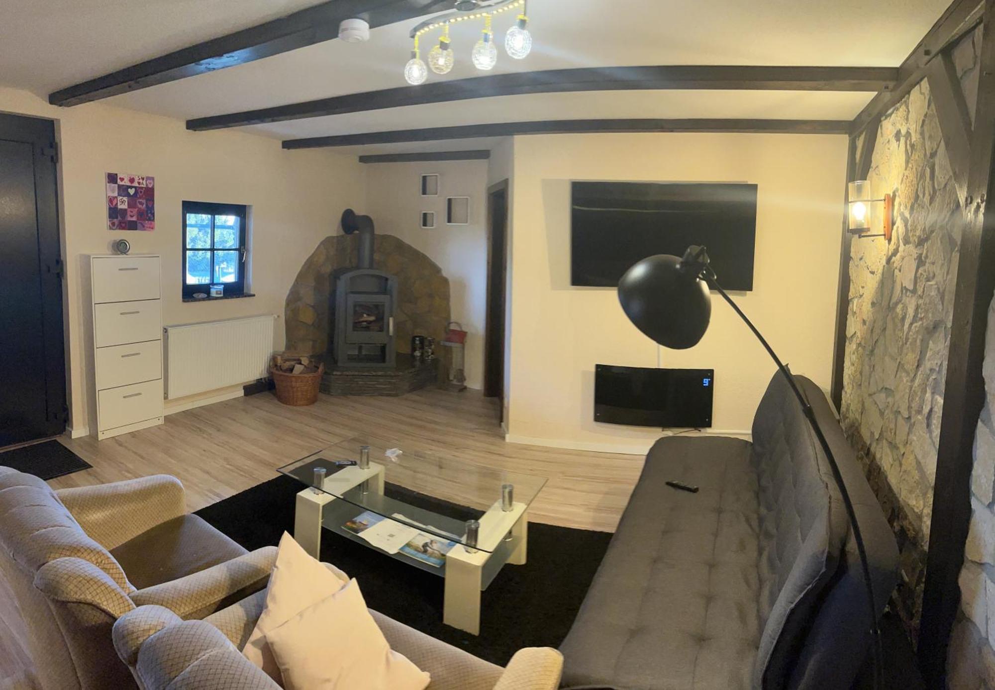 Schicke Wohnung Im Grunen Dreiheide Luaran gambar